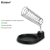 Gambar Ezren EZ-0229 Stand Solder Bulat Besi Silver Dudukan High Kualitas dari House Sparepart Kab. Tangerang 4 Tokopedia