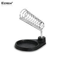 Gambar Ezren EZ-0229 Stand Solder Bulat Besi Silver Dudukan High Kualitas dari House Sparepart Kab. Tangerang 1 Tokopedia