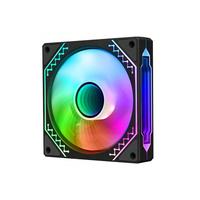 Gambar FAN CASING AIGO AIR12S-REVERSE - 120mm Single Pack ARGB Fan - Hitam dari Techno Computer Bali Kota Denpasar 4 Tokopedia