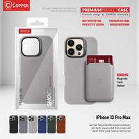 Gambar COPPER Slim Case + Magnetic Card Wallet - Kompatibel untuk iPhone 13 Pro Max - Black, Case Only dari Copper Samarinda Official Kota Samarinda 4 Tokopedia
