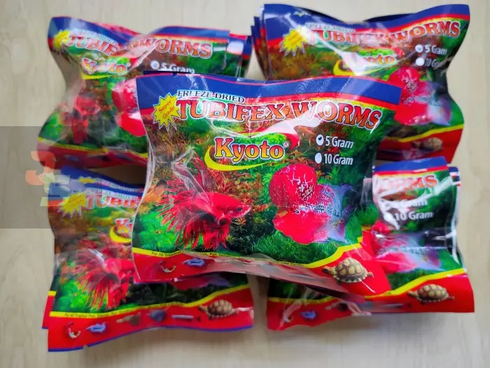 Cacing Sutra Kering Tubifex Worms Kyoto Nikita Recent 5Gr Cacing Kering 2