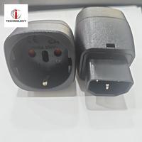 Gambar Adapter Oval Converter Konverter C14 to Schuko Socket Soket dari Innovatech Official Kota Administrasi Jakarta Pusat 1 Tokopedia