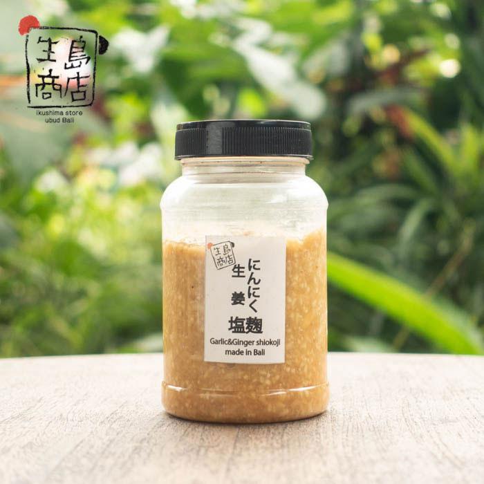 Garlic & Ginger Shiokoji / ikushima store / Beras Organik Bali & Garam Kusamba / Umami Alami / Cita Rasa Jepang / Shiokoji Bawang Putih & Jahe / Garlic Ginger Shiokoji Bali