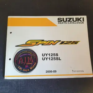 Buku Part Catalog Katalog Copian Suzuki Spin 125 2006