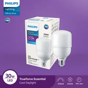 Lampu Philips Bohlam Radiantline TrueForce Essential 30W Putih