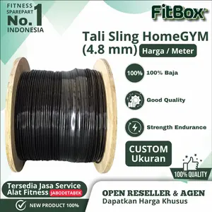 Custom Tali sling/Rope sling home gym Sparepart home gym tali sling baja custom Gym Wire 4.8mm