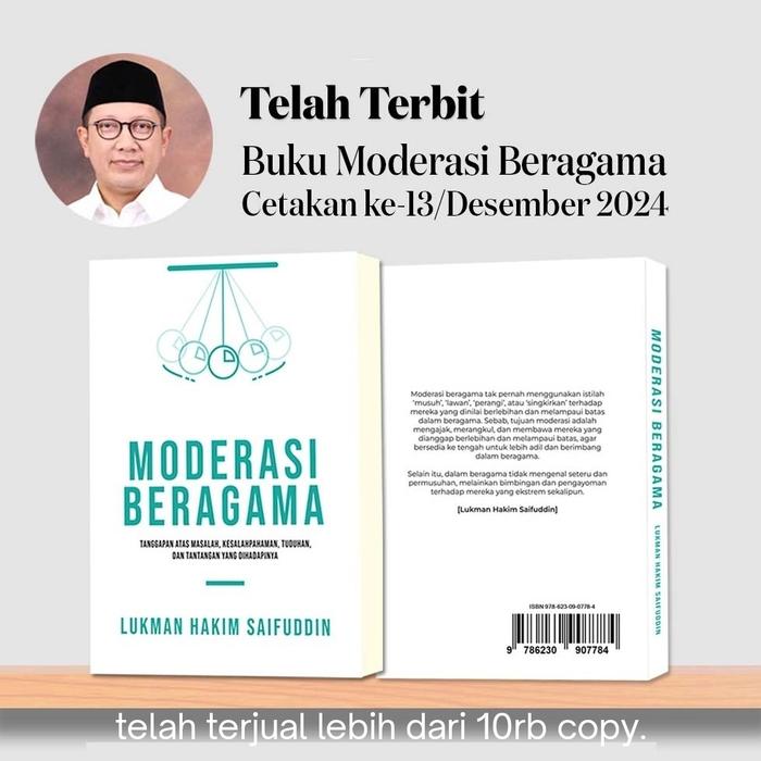 Gambar buku moderasi beragama dari olshopmb Kota Tangerang Selatan Tokopedia