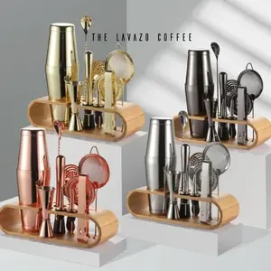 12 In 1 Bartender Drink Bar Set | Cocktail Shaker Stainless Steel Terlaris