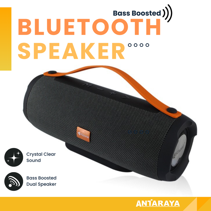 Jual Speaker bluetooth portable type M3 Super Bass HD sound Hitam - Kab ...