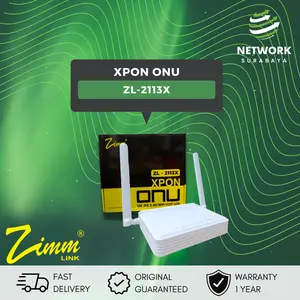 ZIMMLINK XPON ONU ZL-2113X Support EPON & GPON ONT 1GE 3FE 2,4G Wifi VOIP USB