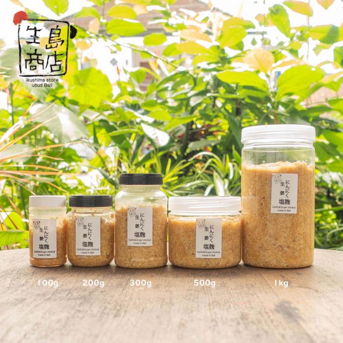 Garlic & Ginger Shiokoji / ikushima store / Beras Organik Bali & Garam Kusamba / Umami Alami / Cita Rasa Jepang / Shiokoji Bawang Putih & Jahe / Garlic Ginger Shiokoji Bali 2