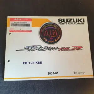 Buku Part Katalog Catalog Copian Shogun 125 R 2004
