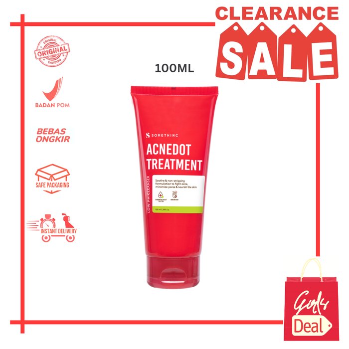 Gambar SOMETHINC ACNEDOT Treatment Low pH Cleanser dari GirlsDeal Kota Depok Tokopedia