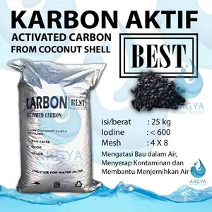 Karbon Aktif / Activated Carbon 25 Kg Best