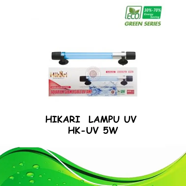 HIKARI HK UV Lampu UV Ultra Violet Aquarium 5w 7w 9w 11w 13w 15w 20w --