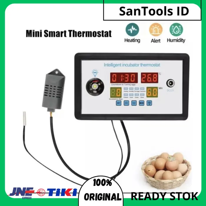 ZFX-9002 12V Thermostat Suhu Temperature Humidity Control Incubator