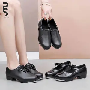 Sepatu Tap Dance / Sepatu Tari Unisex Lentur Untuk Indoor 19