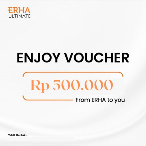 Gambar ERHA Voucher Nominal Rp 500.000 dari ERHA Ultimate Official Kota Administrasi Jakarta Barat Tokopedia