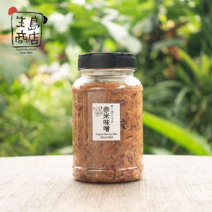 Organic Red Rice Miso – Halal Japanese Paste | Ikushima Store