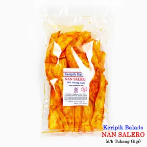 Keripik Singkong Balado Sanjai Panjang Nan Salero 500 gram