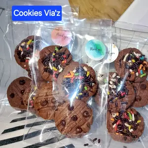 Cookies Via'z , cookies choco ,biskuit coklat