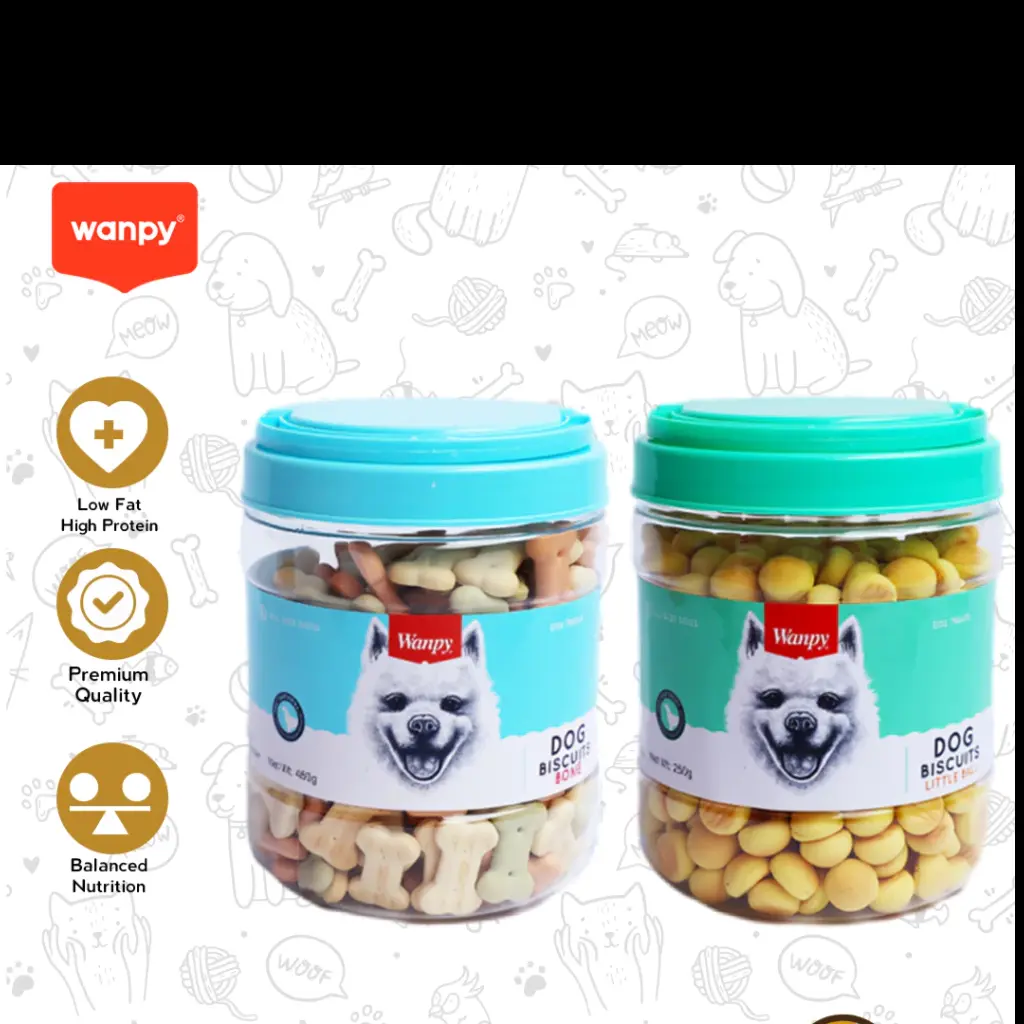 Wanpy Dog Biscuit Treats Snack Camilan Anjing