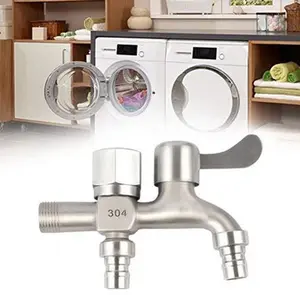 Kran Cabang Keran Shower Cabang Faucet  SUS 304 KRAN Tembok Kamar Mandi 2 Way