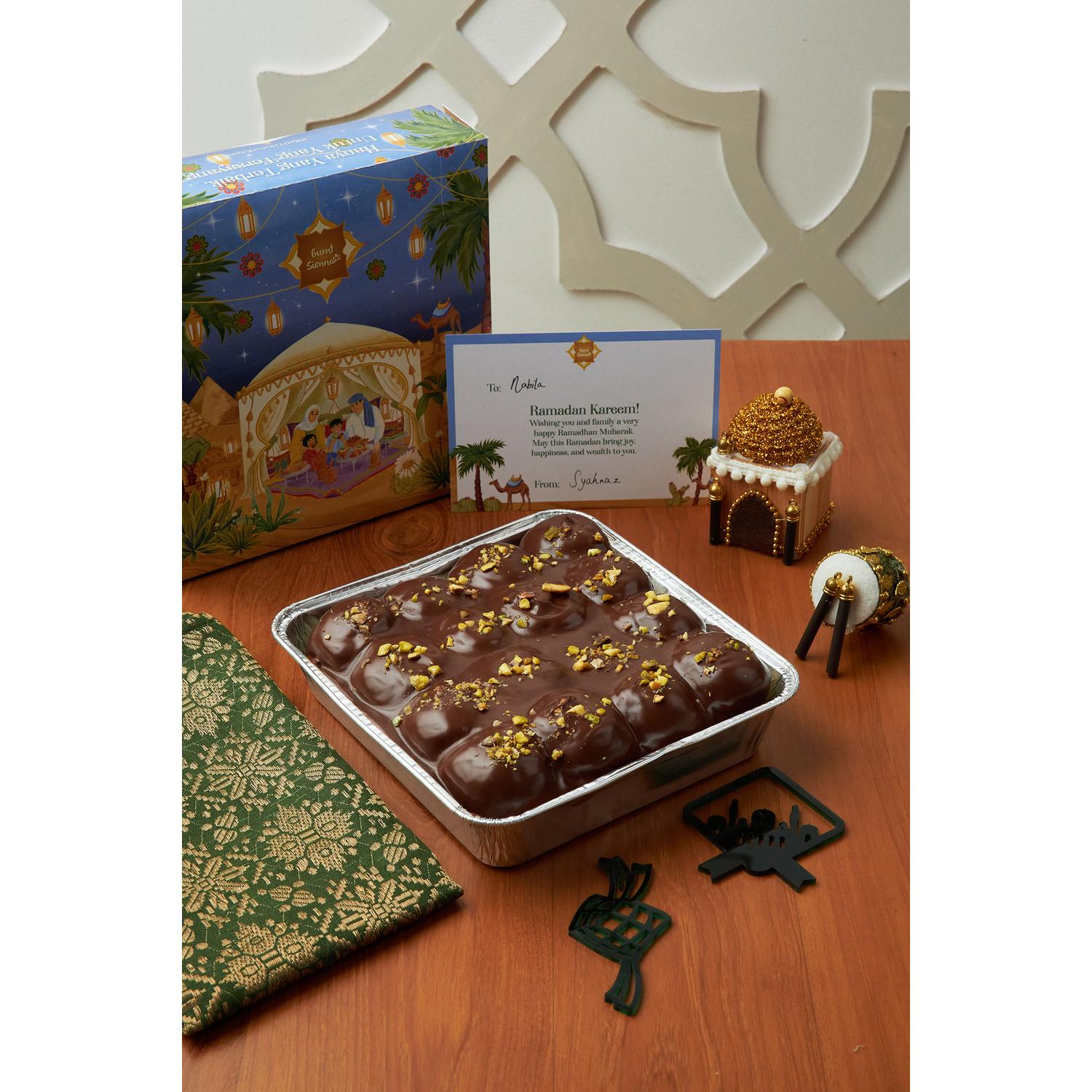 DUBAI PISTACHIO CHOCOLATE BUNS - Hampers Ramadhan