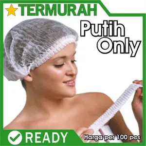 100 PCS sensi nurse cap penutup kepala hair cap net pack net rambut