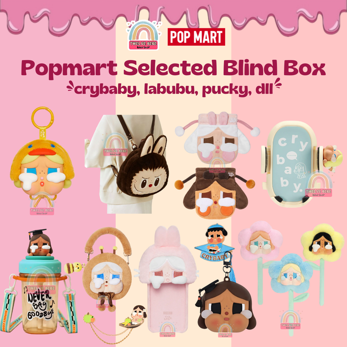 Promo READY STOCK Popmart Selected Blind Box Crybaby Labubu Molly