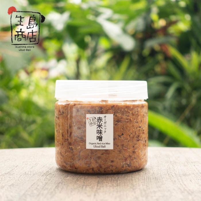 Organic Red Rice Miso – Halal Japanese Paste | Ikushima Store 4