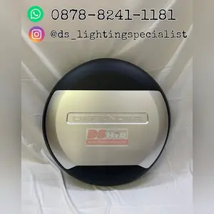 Cover ban cover tire Land Rover Defender  90 110 2020 2021 2022 2023 2024 2025 SILVER