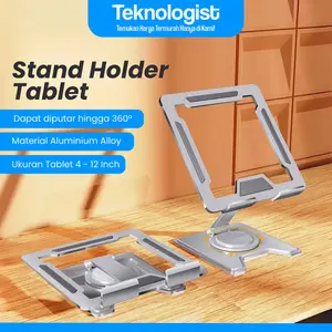 Stand Holder Tablet Aluminium Portable 4-12 Inch
