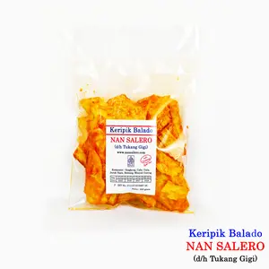 Keripik Singkong Balado Sanjai Panjang Nan Salero 250 gram