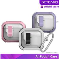 Gambar Case AirPods 4 Getgard Trend with Lock Shockproof Casing - Black dari GET-WID Kota Administrasi Jakarta Barat 1 Tokopedia