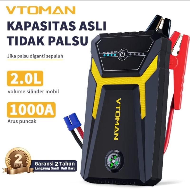 powerbank jumper aki mobil motor Vtoman V3 Kendaraan Car 0