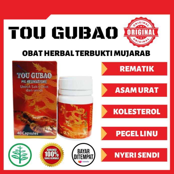 COD TOU GUBAO ORIGINAL (PIL REUMATIK) 100% ORIGINAL Obat Herbal Jamu Tradisional - 1 Botol