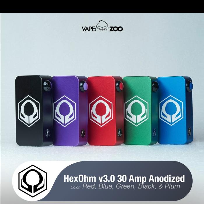 Jual HexOhm v3.0 30 Amp Anodized by Craving Vapor - Kota 