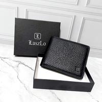 Gambar Dompet pria kulit trifold black mill smooth Laszlo genuine leather wallet 373L dari Fiorenza Bags Kota Administrasi Jakarta Pusat 2 Tokopedia