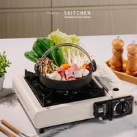 Gambar SKITCHEN Cast Iron Kobe Sukiyaki Pot (17 cm) – Panci Premium, Tahan Panas, Steamboat, Hotpot dari SKITCHEN Indonesia Kota Administrasi Jakarta Barat 3 Tokopedia