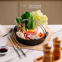 Gambar SKITCHEN Cast Iron Kobe Sukiyaki Pot (17 cm) – Panci Premium, Tahan Panas, Steamboat, Hotpot dari SKITCHEN Indonesia Kota Administrasi Jakarta Barat 2 Tokopedia