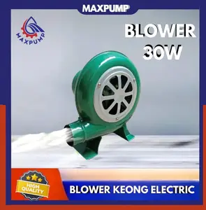 MAXPUMP Mesin Blower Keong Duduk 30Watt Electric blower 1.5 inch kipas angin blower Elektrik