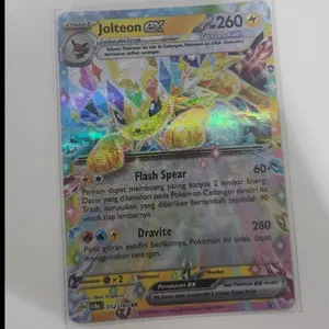 Jolteon ex RR festival teraastal kartu pokemon
