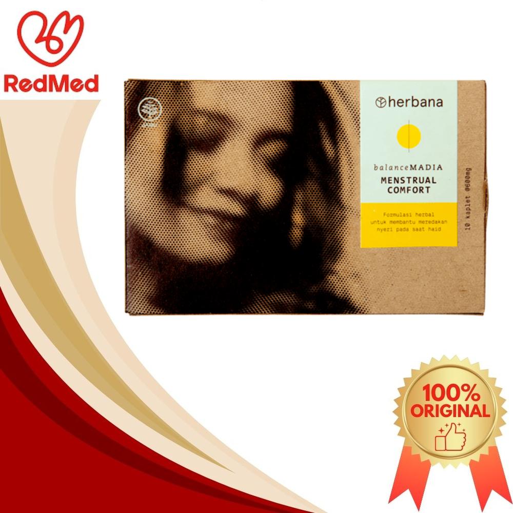 HERBANA BALANCE MADIA MENSTRUAL COMFORT 10 KAPLET