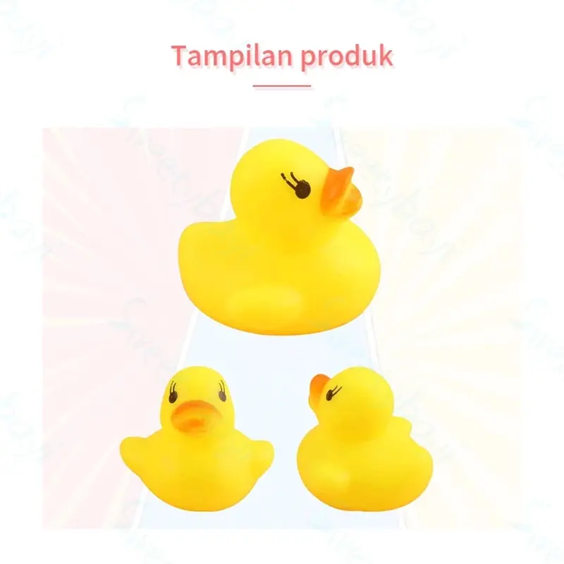 [FELIZKIDS] [FK348] Mainan Bebek Mini / Bebek Karet Mainan Mandi Anak / Baby Bath Toys / Bebek Mini Mainan Anak Saat Mandi / Bebek 6