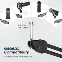 Gambar Fifine Mic Boom Arm Stand with Build-in Springs, Handling Max 2 Kilograms of Weight for All Standard Mics, Mounts Stand Mic 360 Rotate - BM63 Black dari Fifine Indonesia Kota Administrasi Jakarta Barat 5 Tokopedia