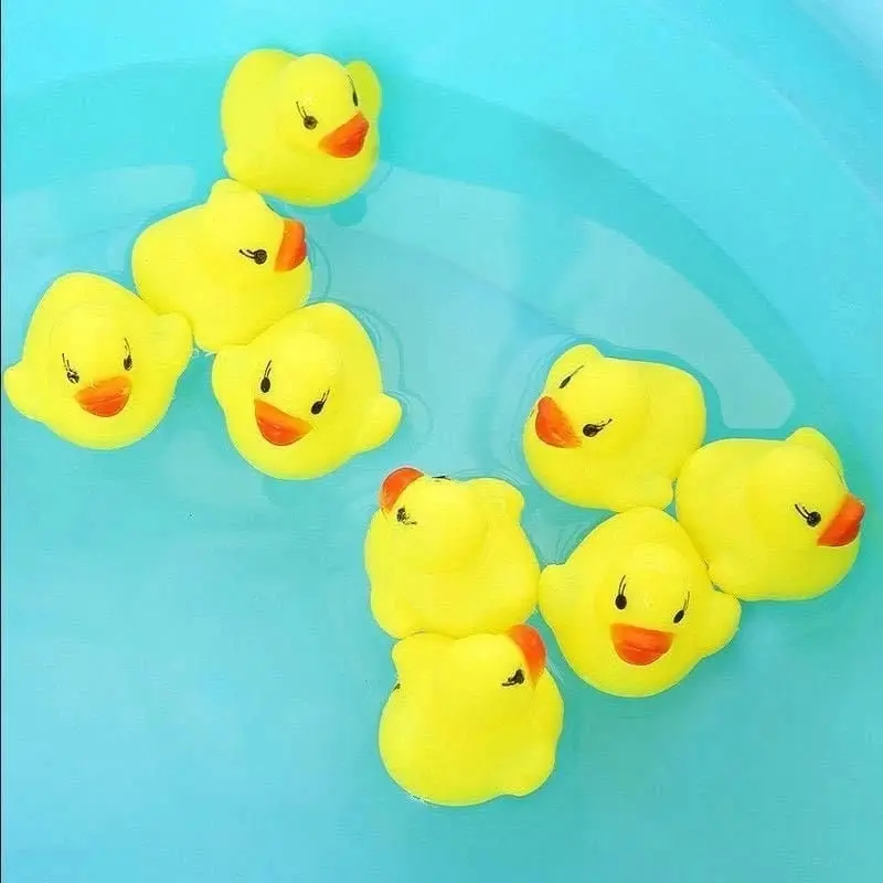 [FELIZKIDS] [FK348] Mainan Bebek Mini / Bebek Karet Mainan Mandi Anak / Baby Bath Toys / Bebek Mini Mainan Anak Saat Mandi / Bebek 5