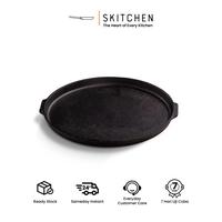 Gambar SKITCHEN Cast Iron Hamburg Hotplate Large (25 cm) - Alat Panggangan Porsi Besar Anti Gores dari SKITCHEN Indonesia Kota Administrasi Jakarta Barat 1 Tokopedia