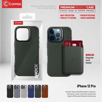 Gambar COPPER SLIM CASE Kompatibel Untuk - Iphone 12 Pro - Premium Hard Case + Magnetic Card Wallet - Black, Case+CardWallet dari Copper.Medan Kota Medan 5 Tokopedia