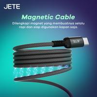 Gambar Kabel Data 60W Cable JETE CX18 Magnetic Type C to Type C Self Winding Fast Charging Garansi 2 Tahun dari Fenix Gadget Kota Administrasi Jakarta Pusat 3 Tokopedia